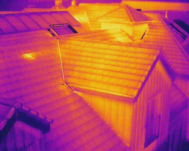 Thermal Imaging Roof Survey Image Rotherham